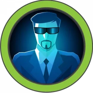 Blue logo